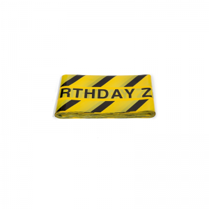 Nastro barricata personalizzato di alta qualità in fabbrica per la costruzione del traffico in PE