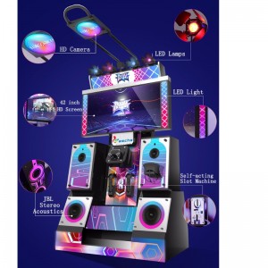 simulatore di ballerino di macchina per ballare la musica 9d vr al coperto