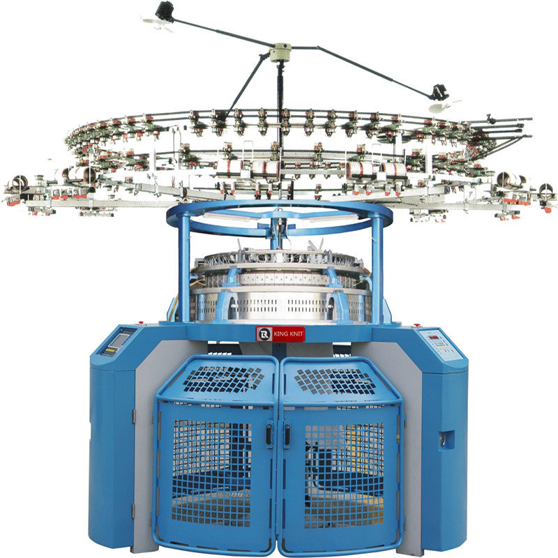 Macchina circolare per maglieria doppia maglia computerizzata ad alta velocità di fabbrica