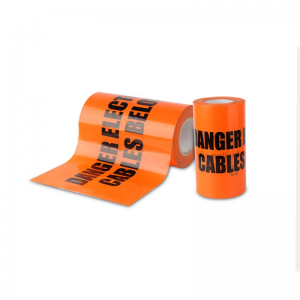 Personalizza il nastro per barricata di marcatura del nastro barriera di avvertenza del cavo sotterraneo in PVC / PE
