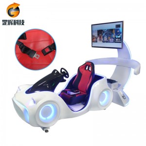 Vettura da corsa VR Attrezzatura a tre assi per parco a tema vendita calda globale