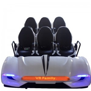 9DVR astronave (bianco) Vendita calda divertimento realtà virtuale esperienza sedile 9Dvr cinema 6 posti 9dvr per la famiglia