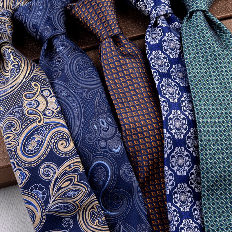 100% Poliestere Woven Necktie