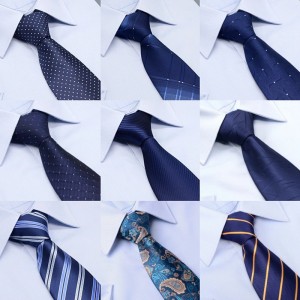 100% Poliestere Woven Necktie