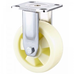 Heavy Duty - alloggiamento placcato in zinco con ruota PP