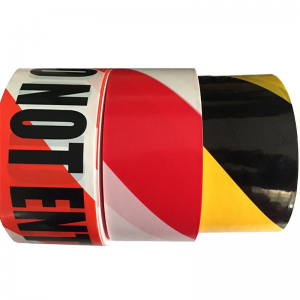 Fornitura campione libero campione di alta resistenza stampa su misura PE nastro barriera di sicurezza forte