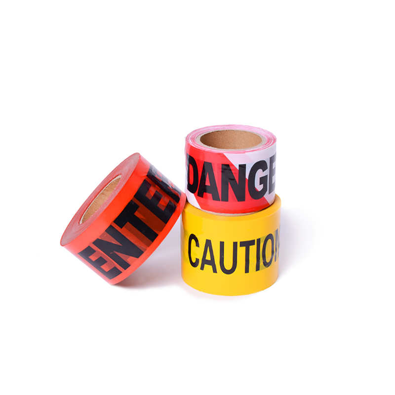 Custom color pre cut warning pe prudenza tape
