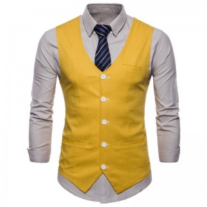 100% Poliestere Tessuto Vest / Waisweather