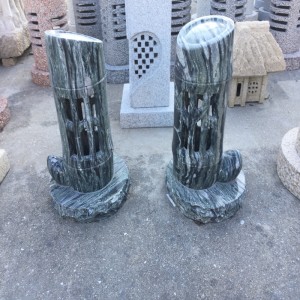 Lanterne in pietra Sculture e sculture in pietra Naturale Puro lavoro manuale Unicità