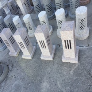 Lanterne in pietra Sculture e sculture in pietra Naturale Puro lavoro manuale Unicità