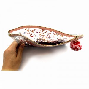 borsa cosmetica paillette