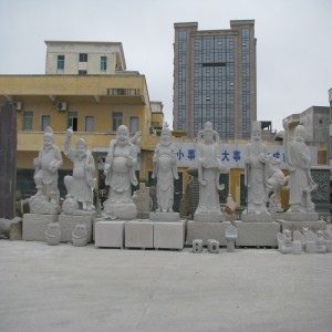 Sculture e sculture in pietra di grandi dimensioni Statue e templi buddisti naturali puri lavorati a mano
