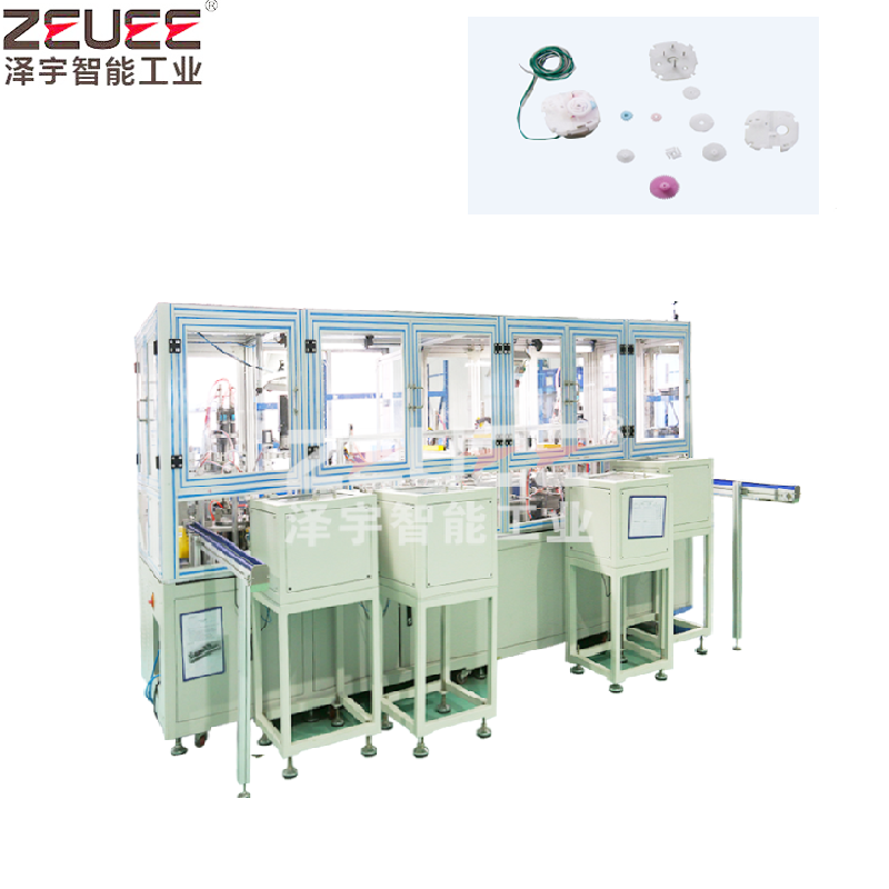 Macchina automatica di assemblaggio di apparecchiature elettriche a motore elettrico