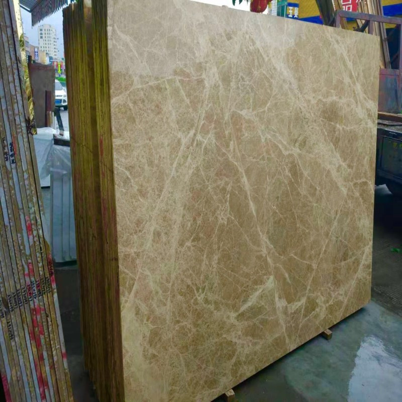 Lastre di marmo marrone chiaro Emperador Turchia