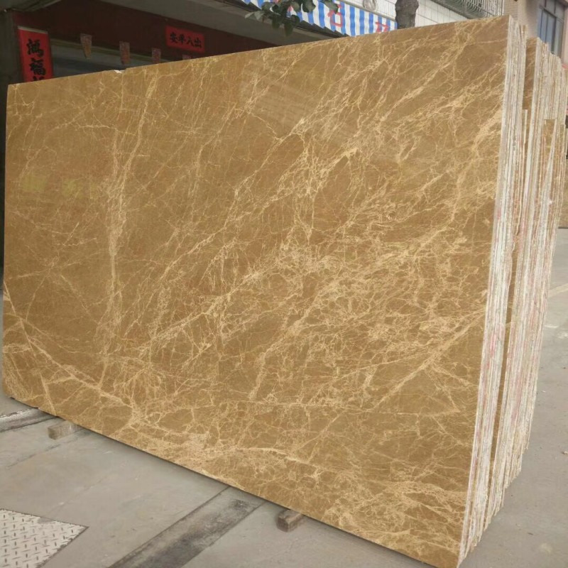 Lastre di marmo marrone chiaro Emperador Turchia