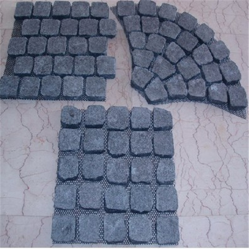 Pietra del modello di pavimentazione del fan del granito