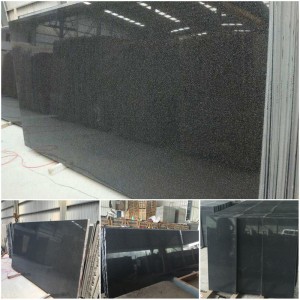 G654 lastra di granito nero impala padang