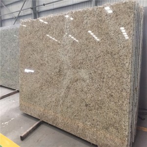 Lastra di granito ornamentale giallo