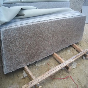 G687 piastrelle per pavimentazione in granito rosso pesca