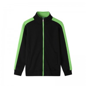 Felpa con cerniera bicolore in pile # 309-Berber