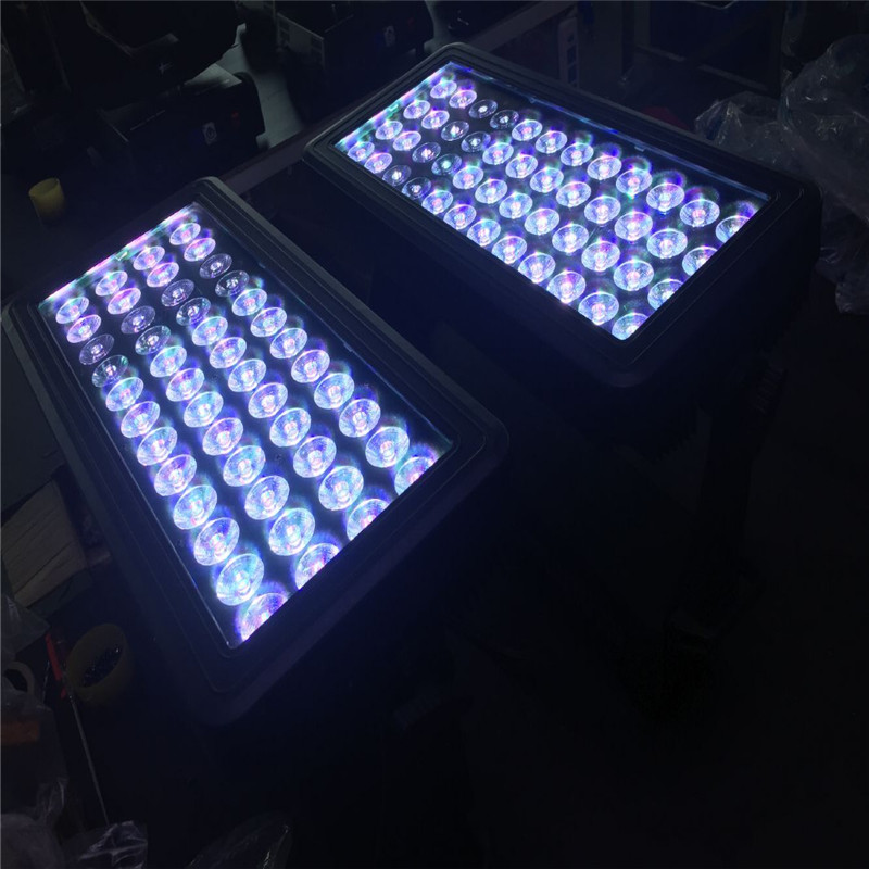 6 effetti 48PCS12W LED RGBW DMX STROBE FLOOD WASH LIGHT IMPERMEABILE