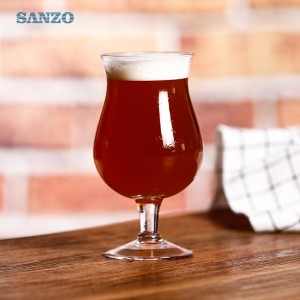Bicchiere da birra Sanzo Ale personalizzato su misura 6 bicchieri da birra trasparenti Peroni