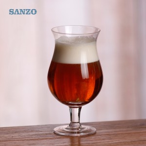 Bicchiere da birra Sanzo Ale personalizzato su misura 6 bicchieri da birra trasparenti Peroni