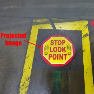 Proiettore di segni virtuali da 80W per esterni