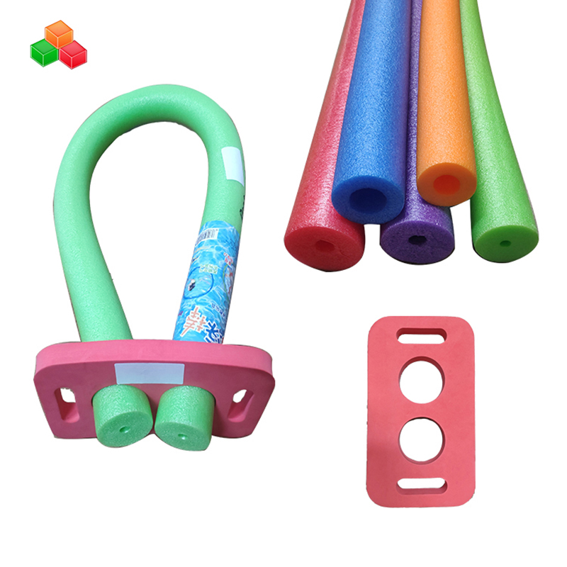 Vendita diretta in fabbrica di pasta galleggiante colorata per piscina in schiuma vuota EPE + schiuma EVA da nuoto per bambini / adulti