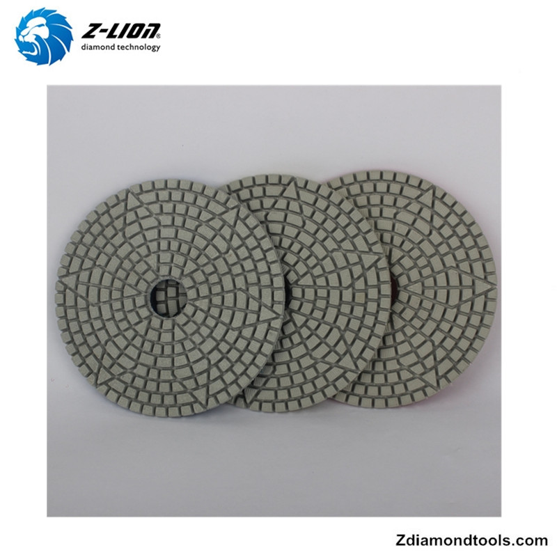 ZL-123S Tamponi in resina diamantata da 4 pollici per utensile per pietre