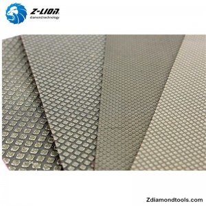 ZL-35A lastre lucidanti diamantate galvanizzate per pietra