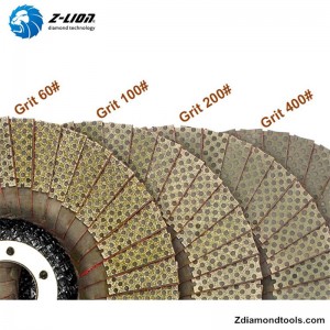 Disco abrasivo diamantato in porcellana di qualità ZL-WMC66 per vetro