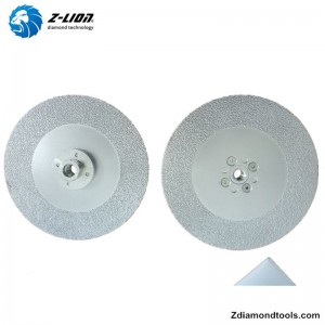 ZL-CW003 Mola diamantata da 4 pollici a tazza brasata per pietra