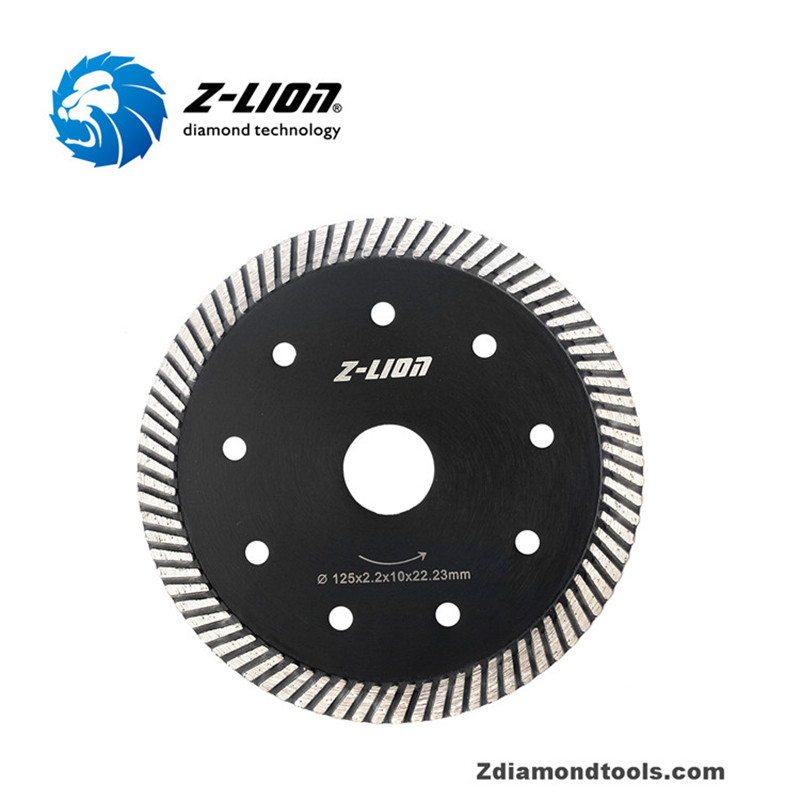 ZL-HB03 lame in granito ad onda ad alta efficienza con diamante a denti stretti allargati