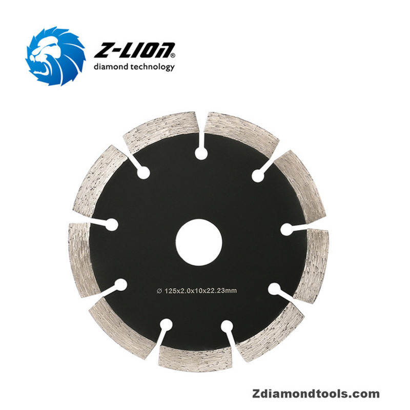 Lama diamantata ZL-HB07 a onda per il taglio del granito con denti a triangolo protetto