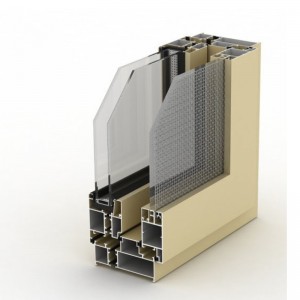 FINESTRA A BATTENTE E SCHERMO A MOSQUITO