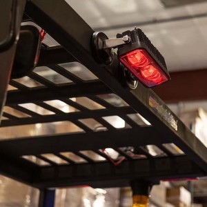 Stacker LED Sicurezza Colore azzurro \/ rosso
