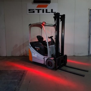 Stacker LED Sicurezza Colore azzurro \/ rosso
