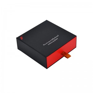 Confezione regalo per cassetto bicolore classica personalizzata