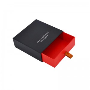 Confezione regalo per cassetto bicolore classica personalizzata