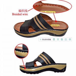 macchina per fare le pantofole da cucire sandalo scarpa