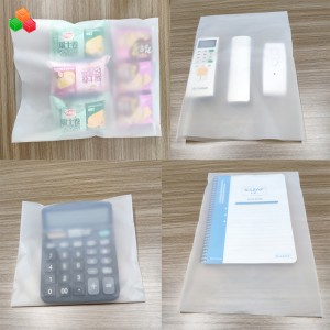 sacchetto sigillato impermeabile 100% biodegradabile di amido di mais indumento in plastica ghiacciolo