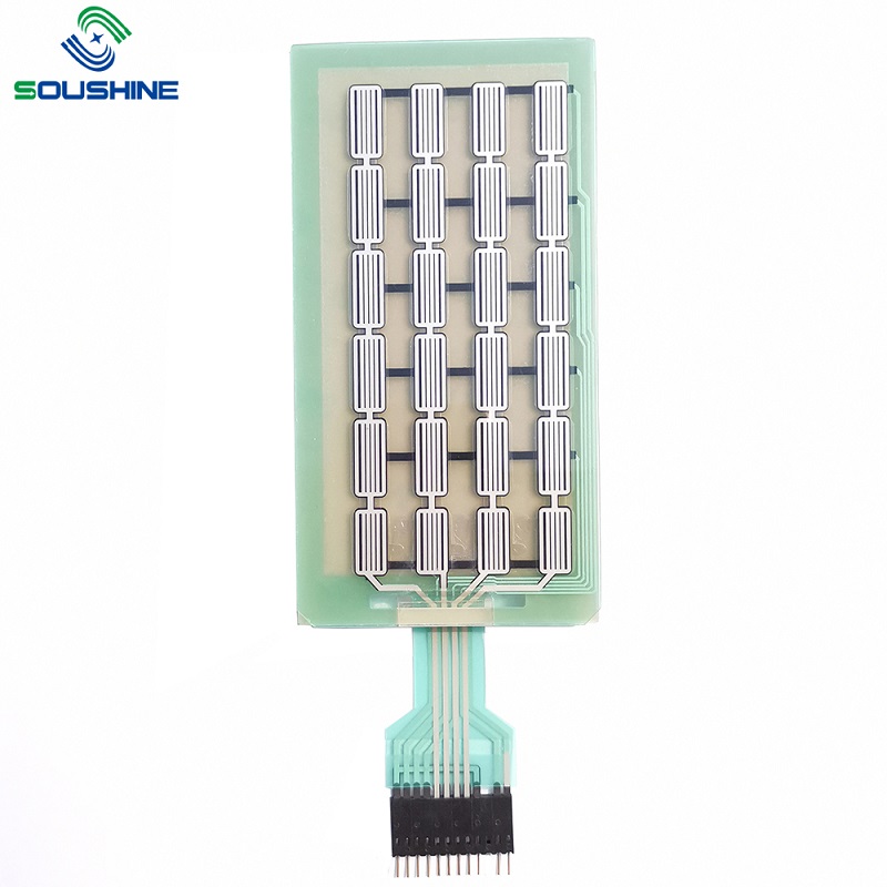 Schema circuitale dell'interruttore a membrana capacitiva personalizzato OEM