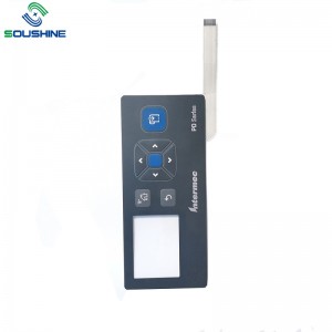 Membrana per pannelli di illuminazione a LED personalizzata in fabbrica con touchpad