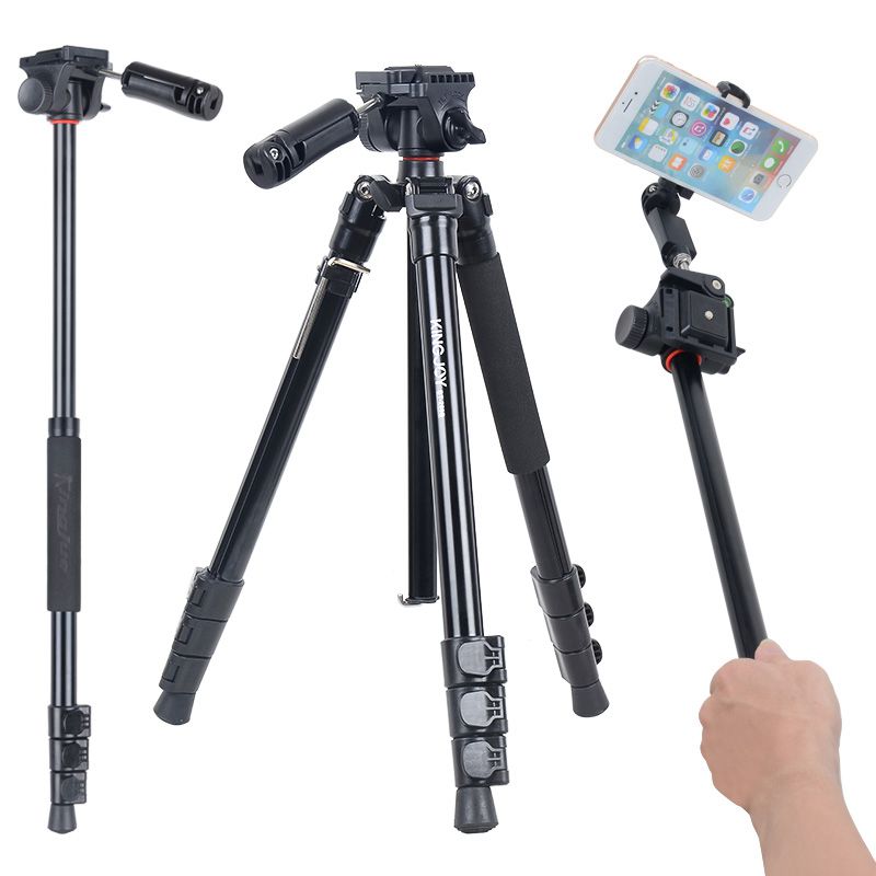 Mini kit treppiede Kingjoy BT-158 per fotocamera e smartphone