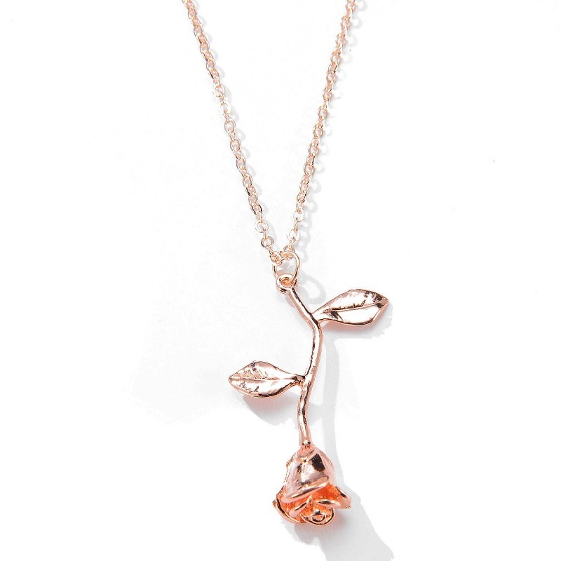 COLLANA DONNA CIONDOLO DONNA IN ORO ROSA COLLANA DONNA 925 STERLING ARGENTO