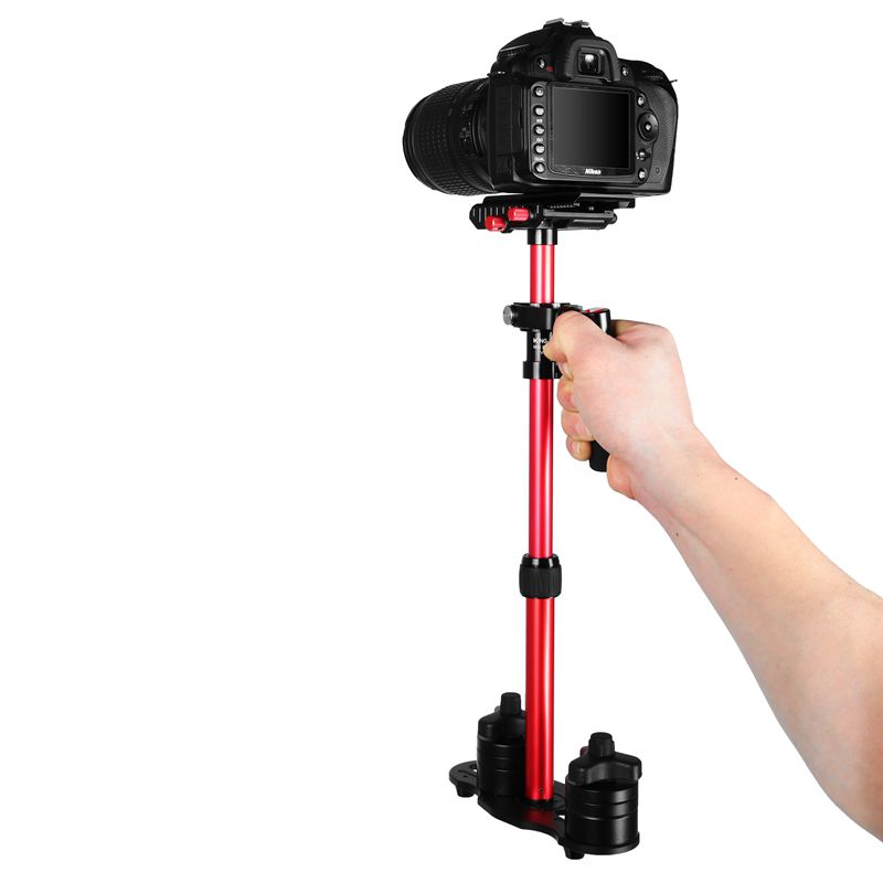 Kingjoy Mini Treppiede monopiede a sgancio rapido Stabilizzatore Rig SLR DSLR Videocamera DV Steadycam Steadicam per DSLR