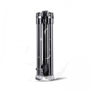 I kit treppiede pieghevole Kingjoy SC056 a 5 sezioni con ripresa a basso angolo e colonna centrale possono essere utilizzati come monopiede