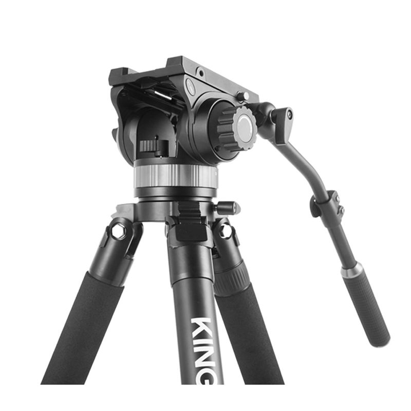 Treppiede video professionale combinato Kingjoy K4007 per attrezzatura fotografica