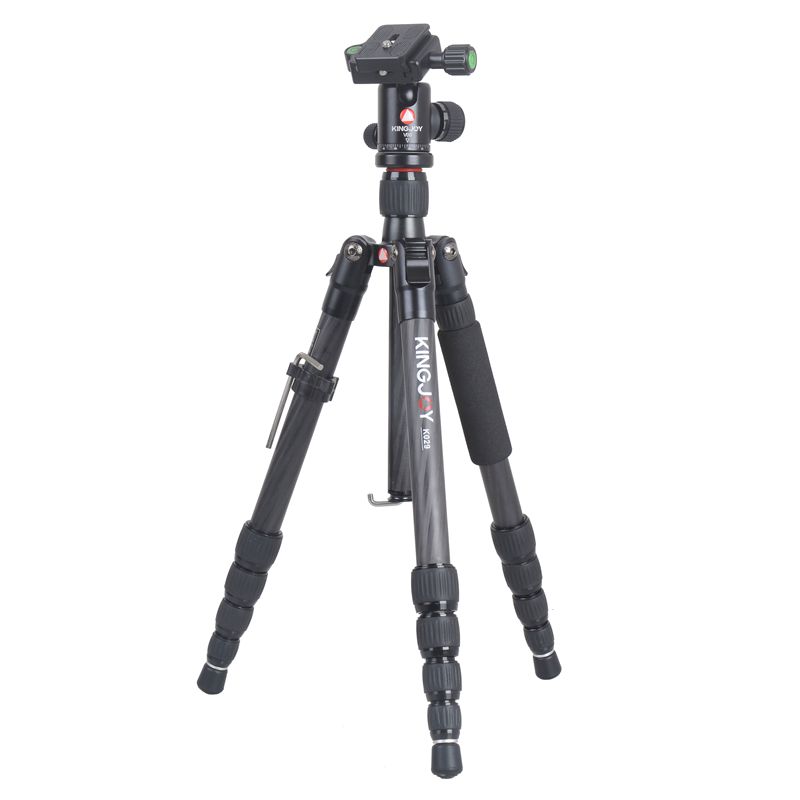 Kingjoy Personalizzato Kingjoy Supporto per fotocamera portatile in alluminio con treppiede per foto con testa a sfera per Dslr digitale